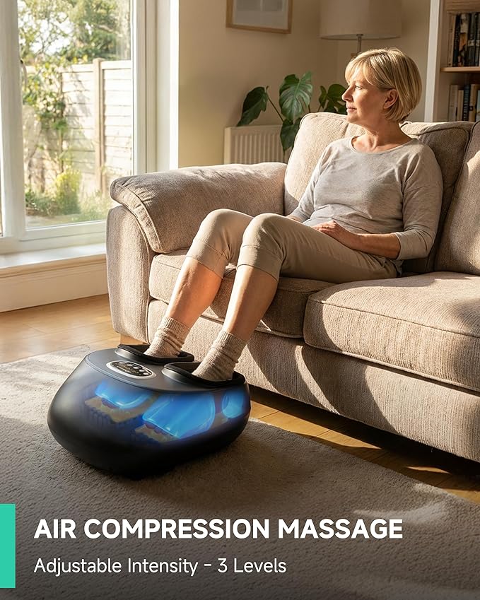 Snailax Shiatsu Foot Massager and Hand Massager
