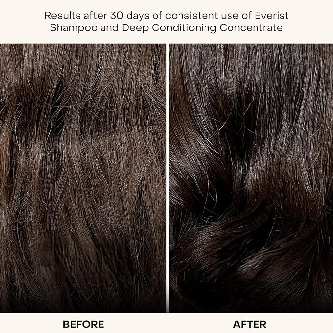 Everist The Complete Shower Kit Strengthens &amp Repairs Hair Deep Hydration &amp Smoothing Shampoo Deep Conditioner &amp Body Wash Concentrates Compostable Konjac Sponge &amp Jute Travel Bag