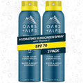 Oars + Alps SPF 70 Face &amp Body Broad Spectrum Sunscreen Spray | Fast-Absorbing Lightweight Non-Greasy Hawaii Reef Act 104 Compliant Water-Resistant Octinoxate + Oxybenzone Free 6 Oz 2 Pack