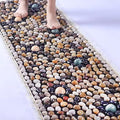 Natural Foot MassageNon Slip Runner Rug Living RoomMassage padDeep Kneadingwith Heat Therapy -Deep Tissue 20'' x 79''Kitchen Hallway Living Room 20'' x 79''(20''x59''CM)