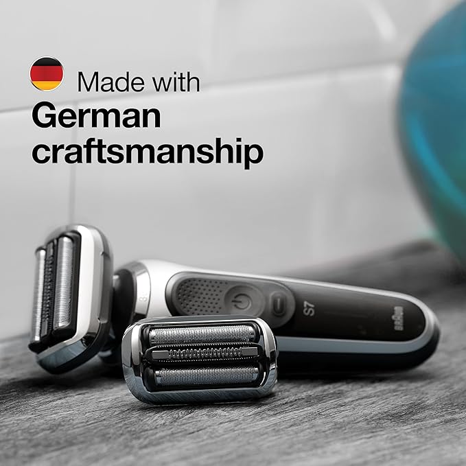 Braun Series 7 New Generation Electric Shaver 73s Replacement Head Compatible with 7020s 7025s 7085cc 7027cs 7071cc and 7075cc Shavers (Pack of 2)