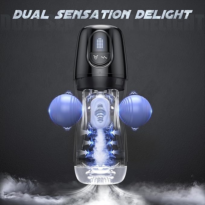 2025 Male Masterburbatar Hands Free with 7 Thrusting 7 Sucking Heating Vibration Modes Blowjobob Machine for Man Pocket Puzzy Male Mastusbafor Automatic Tight Viboators Sleeve Hoodies RY9125