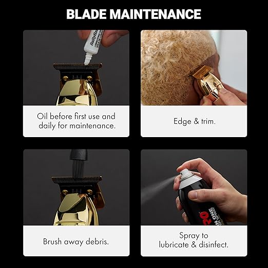 BaBylissPRO FX+ Professional Barber Cord/Cordless Hair Trimmers – Beard Trimmer for Men Professional Stylist &amp Barber Clippers USB-C Cordless Hair Trimmers for Men