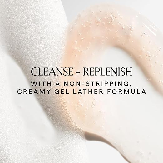 HERBIVORE Pink Cloud Creamy Jelly Cleanser | Hydrating Face Wash with Rosewater Squalane + Tremella Mushroom Gently Cleanses + Removes Makeup Vegan Plant-Based Cruelty-Free 100 mL / 3.4 oz