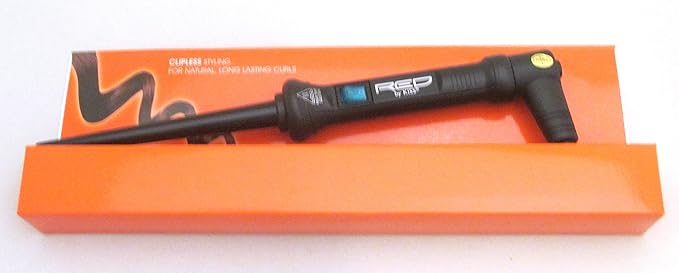 RED Pro Tapered Curling Wand 3/4 to 3/8 – Ceramic Tourmaline Barrel for Tight Spiral Curls Defined Ringlets &amp Long-Lasting Styles
