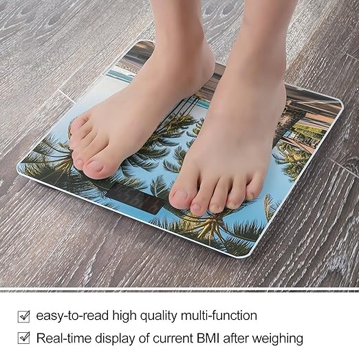 Coastal Highway Scale for Body Weight Smart Scales Digital Bathroom Scale High Precision Weighing Scales with Large Display Weighing Machine for People