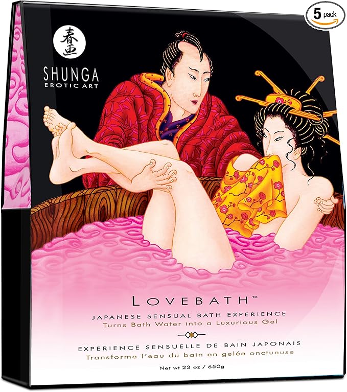 Lovebath Dragon Fruit Bath Gel (5 Pack)