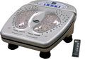 iComfort IC0907 Infrared Vibration Foot Massager Includes Wireless Remote Control Silver