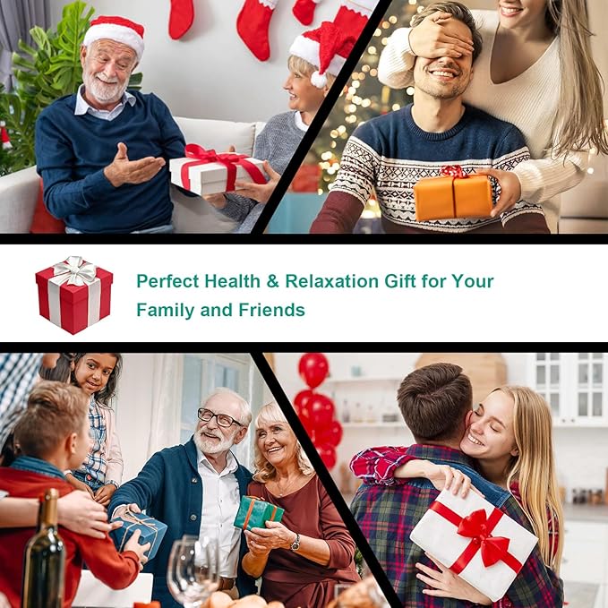 LINGTENG Rechargeable Cordless Foot Massager with Heat Shiatsu Foot Massager with Cord Remote Control and Roller Massage Portable for Home/Office Use Dad Mom Gifts - It Won't Work While Charging
