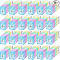 Geiserailie 96 Pack Dental Floss Bulk Mint Flavored Floss 50m Each Travel Dental String Oral Care for Teeth Protection (Square Wavy Box)