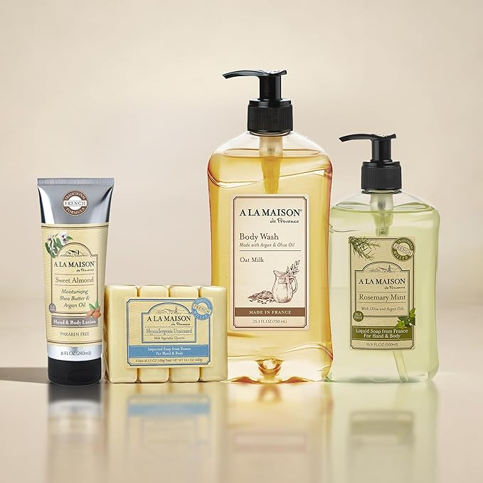 A LA MAISON Lavender Aloe Body Wash 25.36 Fl Oz 3 Pack