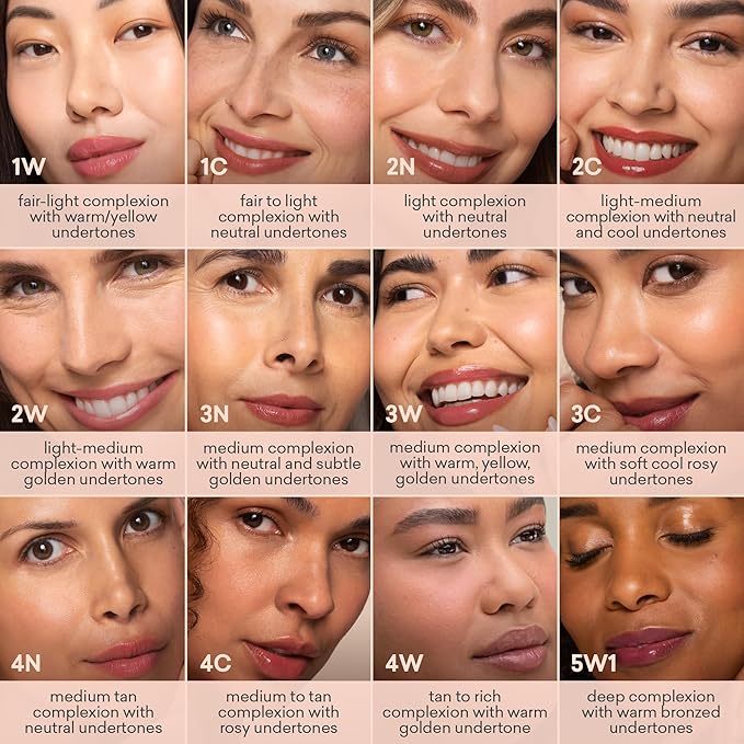 Toty by Sofia Vergara - Ilumina CC Creamy Compact SPF 50+ Mineral Broad Spectrum Sunscreen for Face - Tinted Blurring Balm SPF- Matte Light Coverage - Water &amp Sweat Resistant - All Skin Types - 4