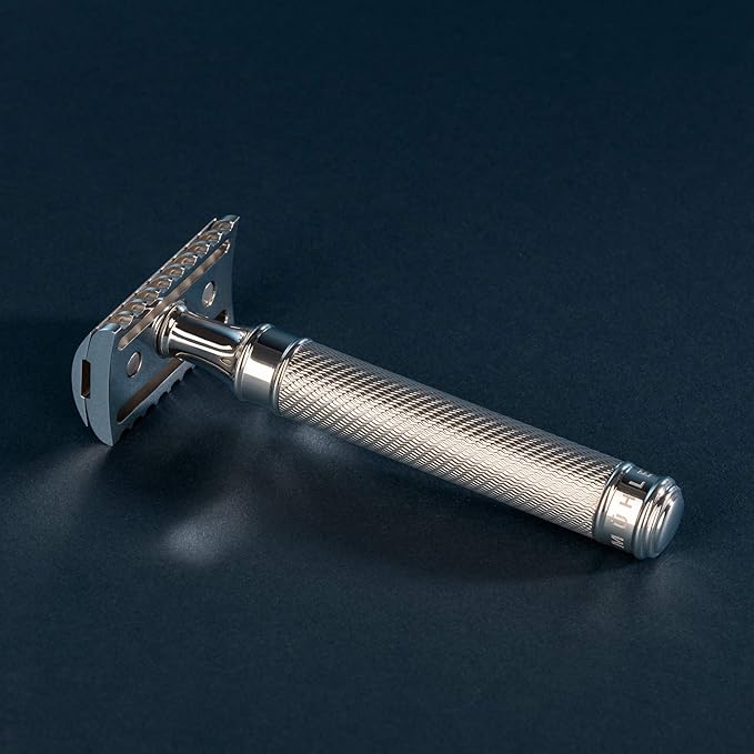 MÜHLE TRADITIONAL Grande Stainless Steel Safety Razor (Open Comb)