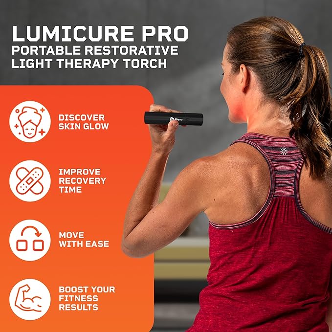 Lifepro Red Light Therapy Belt and Portable Infrared &amp Red Light Therapy Torch for Body Pain Relief and Healthy Routine