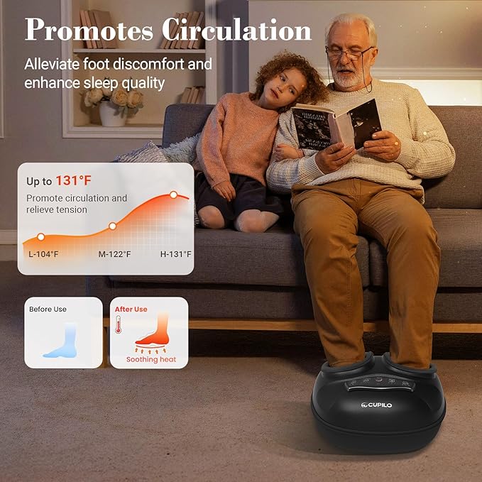 Shiatsu Foot Massager with Heat
