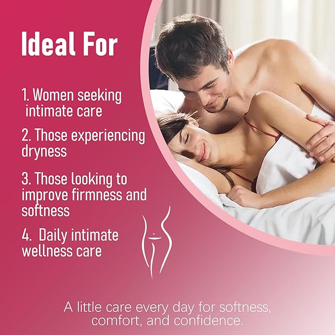 Intimate Care Essence Gel Firming &amp Hydrating pH Balancing Moisturizing Cream for Women Gentle &amp Soothing Formula 5g x 14 Tubes (2-Pack)
