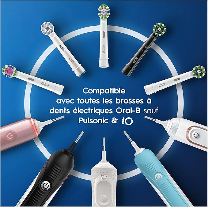 Oral-B Precision Clean Set of 10 Brushes with Cleanmaximiser Technology Special Format Letterbox 10 Units