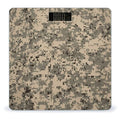 Army Digital Camouflage Weight Scale Large Bathroom Scales Digital Weight with Bright LED Display Non Slip Automatic Weighing Scale Fashion Weighing Machine for Body