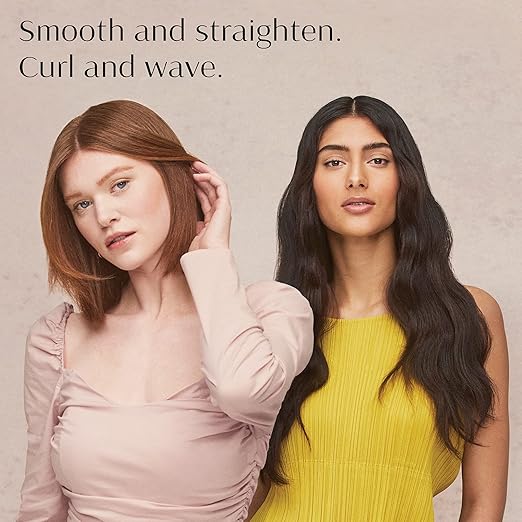 T3 SinglePass StyleMax Professional 1 Ceramic Flat Iron with Custom Heat Automation 9 Heat Settings Longer Ceramic Plates for Straightening Waving Curling &amp Styling