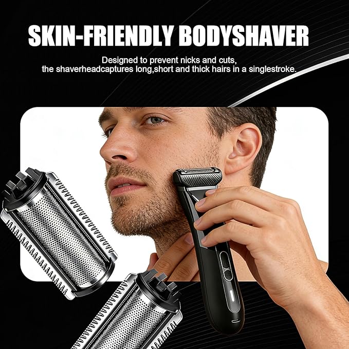 Heads Shavers compatible with MANSCAPED The Lawn Mower 5.0 Ultra SkinSafe Replacement Foil Blade2count