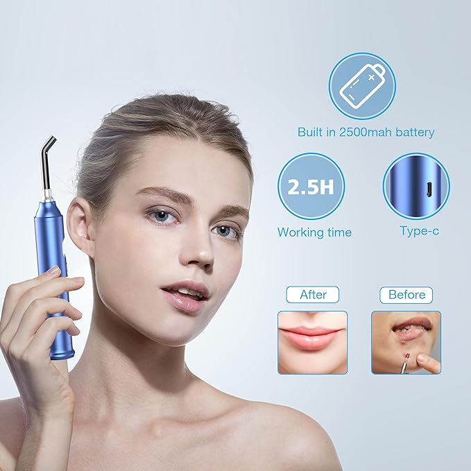 Red Light Therapy Device with Timer and 4 Modes Dark Blue