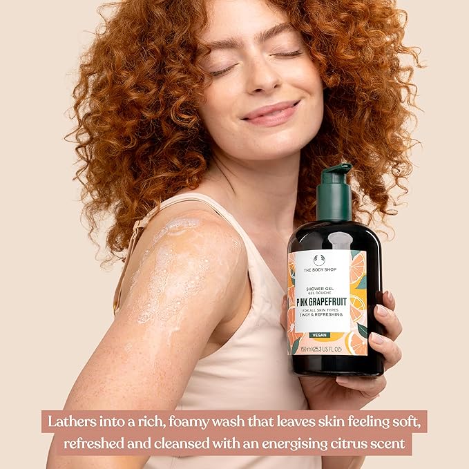 The Body Shop Pink Grapefruit Shower Gel 25.3 Fl Oz