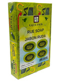 Generic Rue Soap (4 bars) Invigorating Scent Skin Cleansing Bar Good Luck Gift Ruda Jabon