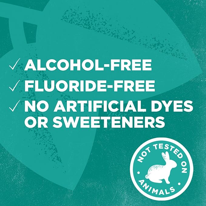 Tom's of Maine Natural Wicked Fresh Alcohol-Free Mouthwash Cool Mountain Mint 16 oz. 6-Pack (Packaging May Vary)