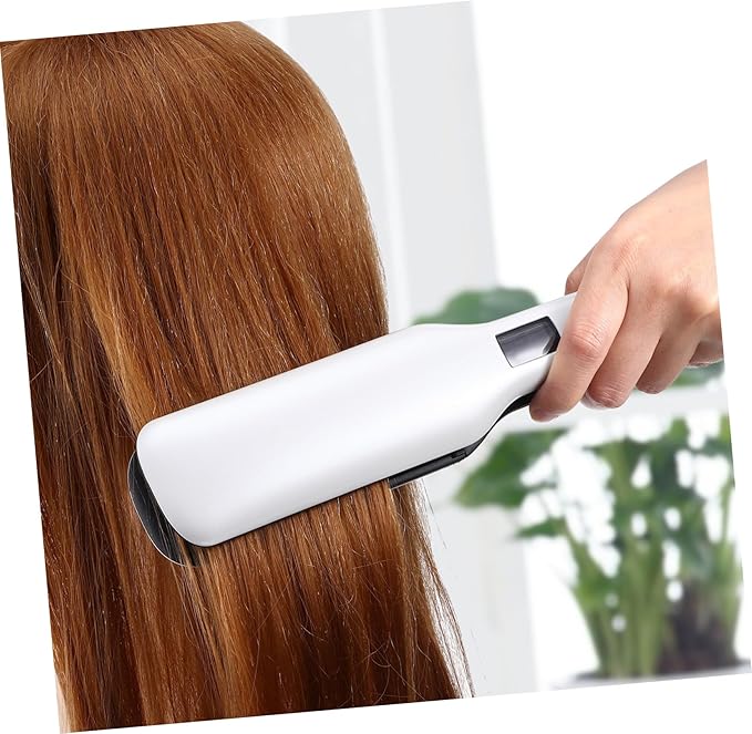 Hair Straightener and Curler Tool Flat Iron for All Hair Types Temperature Coated Plates Us Plug for Women and Girls
