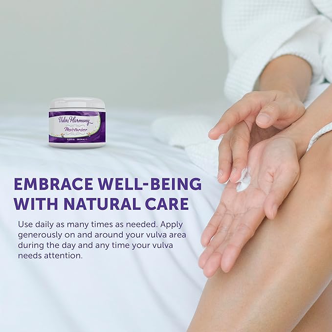 Vulva Harmony Vulva Balm – Vaginal Moisturizer for Women Moisture &amp Relief Cream for Intimate Feminine Care | Dryness Vaginitis Itch Chafing Irritation &amp Menopause | No Estrogen Cream 2.