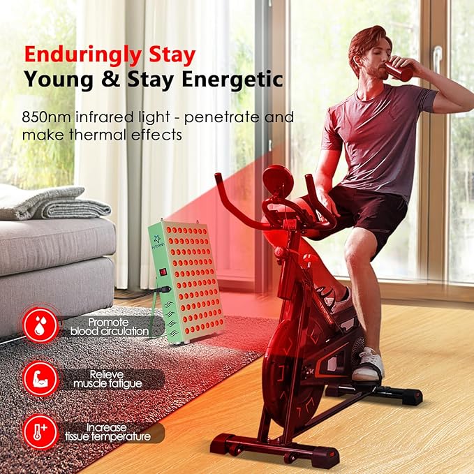 Red Light Therapy for Body Face 400W 80pcs LED Red Light 660nm &amp Infrared Light 850nm Red Light Therapy Panel Device Lamp for Skin Beauty &amp Anti-Aging with Controller