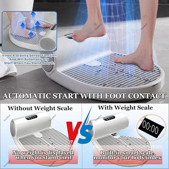 1350W Body Hair Dryer with Sensor &amp Weight Scale Electric Full Body Dryer for Spa-Like Experience LED Control Panel for Ultimate Comfort &amp Care