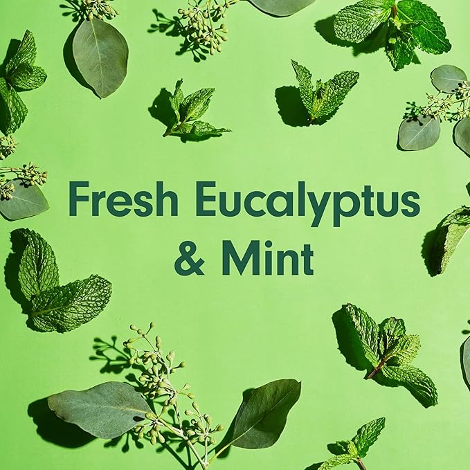 Softsoap Eucalyptus &amp Mint Body Wash Moisturizing Body Wash 20 Oz (4 Pack)