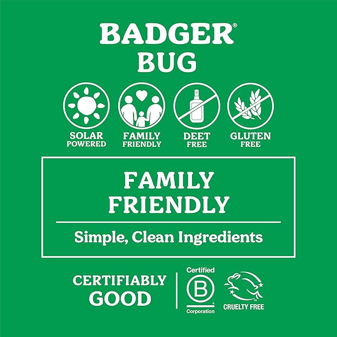 Badger Mineral Sunscreen &amp Bug Spray Combo - SPF 40 Reef Safe Sport Sunscreen w/Zinc Oxide &amp DEET-Free Natural Insect Repellent