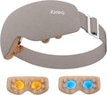 Eye Massager with 2 Level Heat &amp Cool 150 Mins Uses 3 Modes &amp 14 Vibration Heads Heated Eye Mask with Bluetooth Music for Migraine Eye Strain Puffiness and Dry Eye Relief Eyes Care for Wo