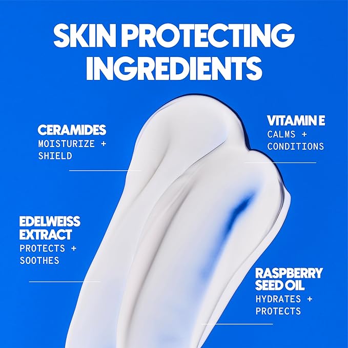 Face Shots High-Altitude All-Screen - Mineral Ski Sunscreen SPF 30 for Winter Sports - Mountain Sunscreen for Snow Sports - Water Resistant 80 Min - Edelweiss + Ceramides + Zinc Oxide - 3.4 FL OZ