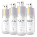 Olay Body Wash for Women Elasticity Boosting Collagen Peptide Serum Complex Renews Moisture Free of Parabens &amp Phthalates Vitamin B3 Lameller Technology For All Skin Types 20 fl oz (Pack of