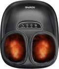 RENPHO Full Foot Massager with Heat 2026 New Upgrade 3 Air Compression Modes &amp Levels Kneading Shiatsu Foot Massage for Plantar Fasciitis &amp Neuropathy Birthday Gifts for Women Men Size up t