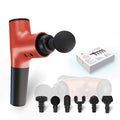 Master Massage Nova Massage Gun With 6 Head Attachment Gift Box With Red Device
