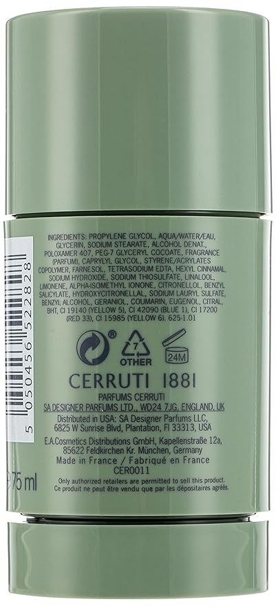 1881 By Nino Cerruti Deodorant Stick 2.35 Oz (Men)