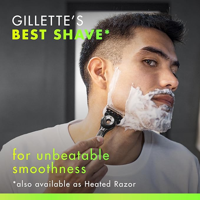 GilletteLabs Razor Blade Refills Ultimate Precision Trimmer 5 Bladed Refills Compatible with Exfoliating Bar and Heated Razors 9 Count