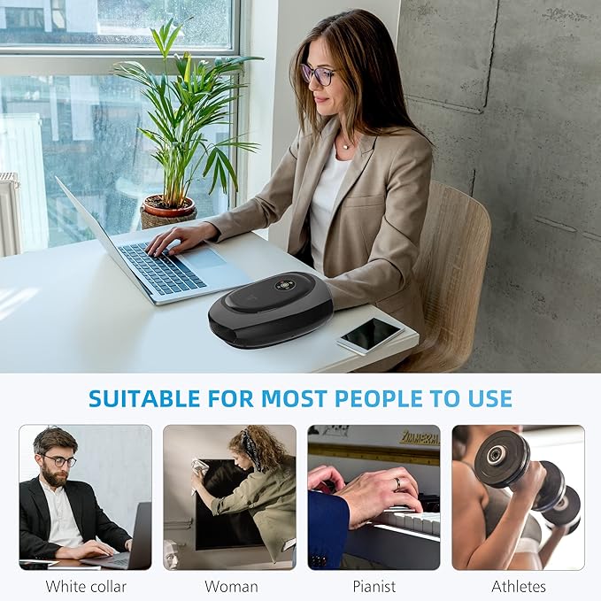 COMFIER Hand Massager and Shiatsu Low Back Massager