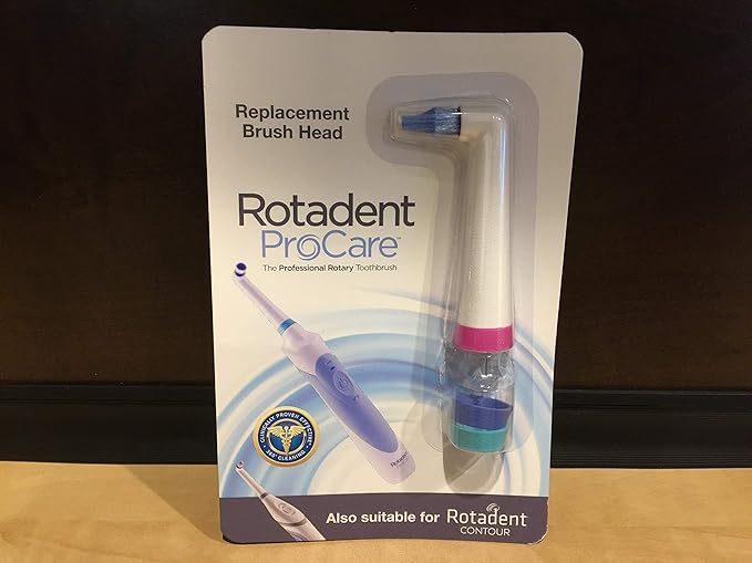Rotadent Procare &amp Contour Elongated Long Head - This Will Not Fit The Classic or Legacy or Plus Model