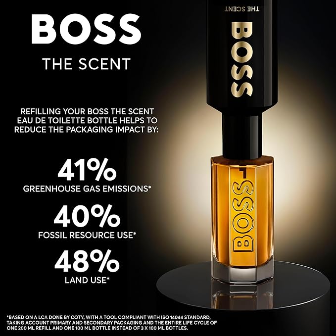 Hugo Boss/ Boss The Scent for Men - 3.3 oz EDT Spray (Refillable)