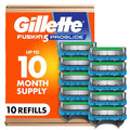 Gillette Fusion5 ProGlide Men's 5-Blade Razor Blade Refills with Precision Trimmer 10 Count