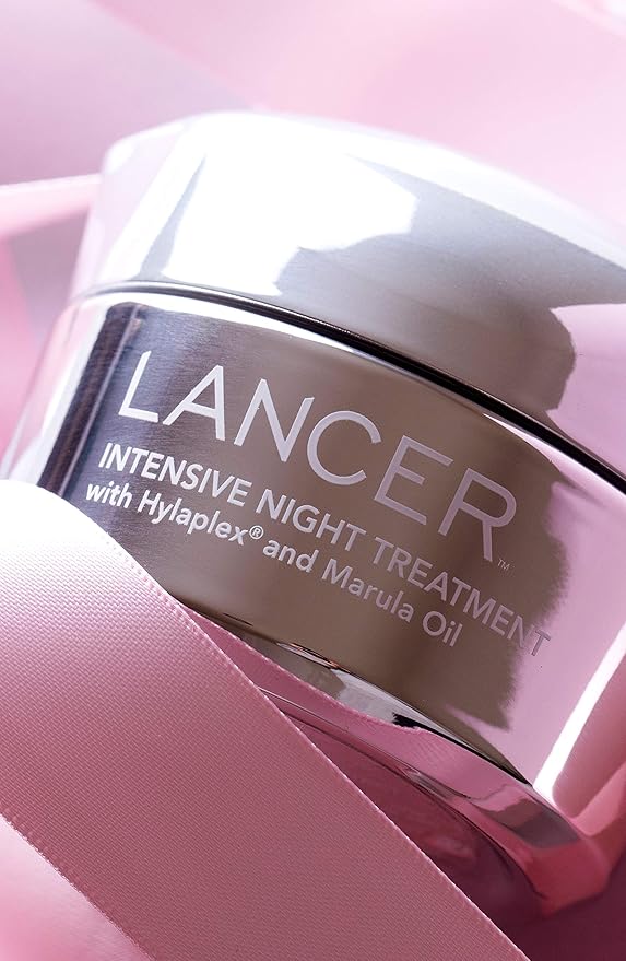 Lancer Skincare Intensive Night Treatment with Hylaplex and Marula Oil Daily Anti-Aging Moisturizer 1.7 Fluid Ounces