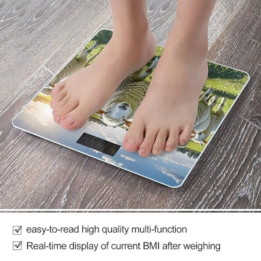 Sheeps Scale for Body Weight Smart Scales Digital Bathroom Scale High Precision Weighing Scales with Large Display Weighing Machine for People