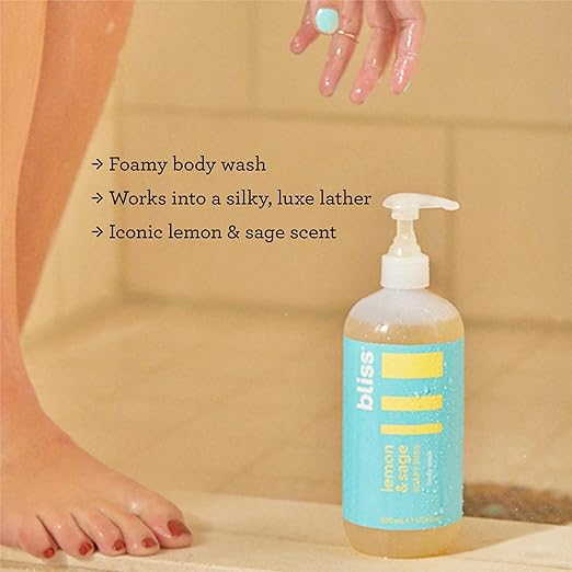 Bliss Soapy Suds Body Wash &amp Jelly Glow Peel - Nourishing and Hydrating Skincare - Clean Vegan Cruelty-Free