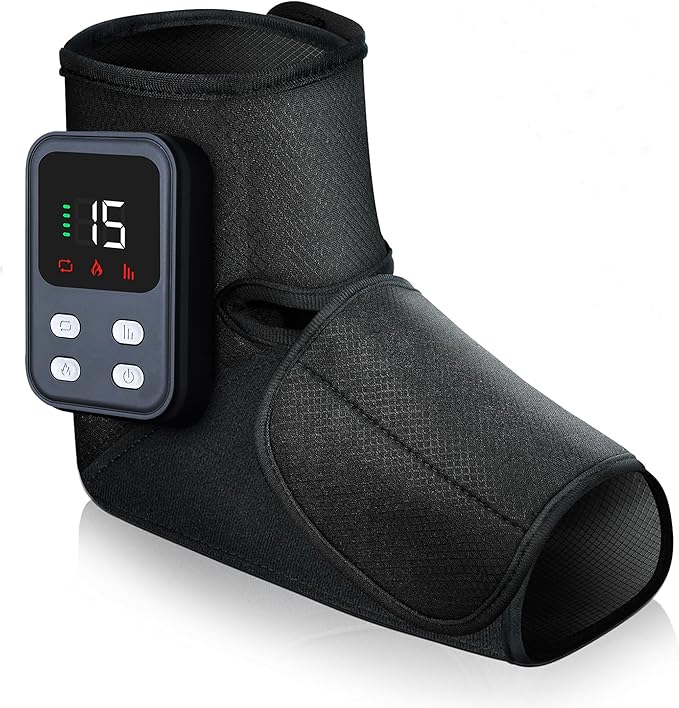 Heated Cordless Foot Massager for Plantar Pain Relief &amp Swelling for Ankle Feet and Blood Circulation Perfect Gifts for Men Women Dad Mom (Birthday Holiday)