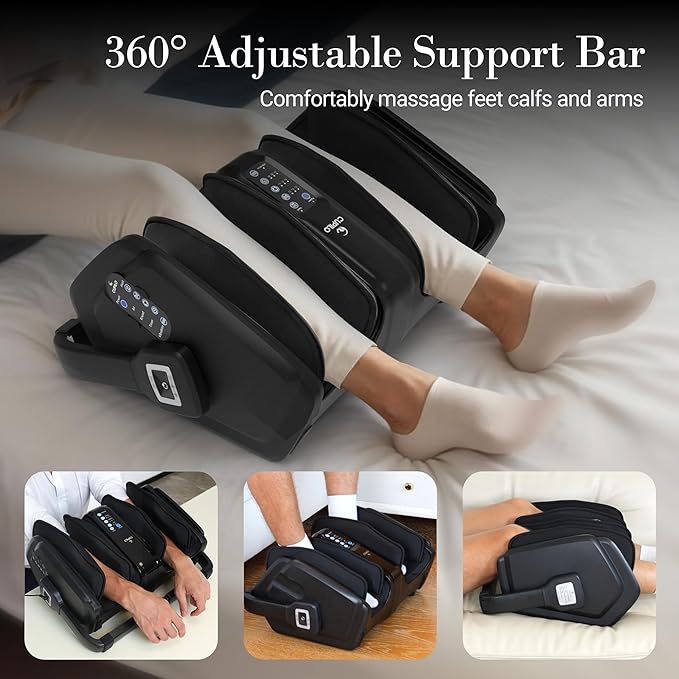 CuPiLo Full Back Massager with Heat Foot Massager with Heat